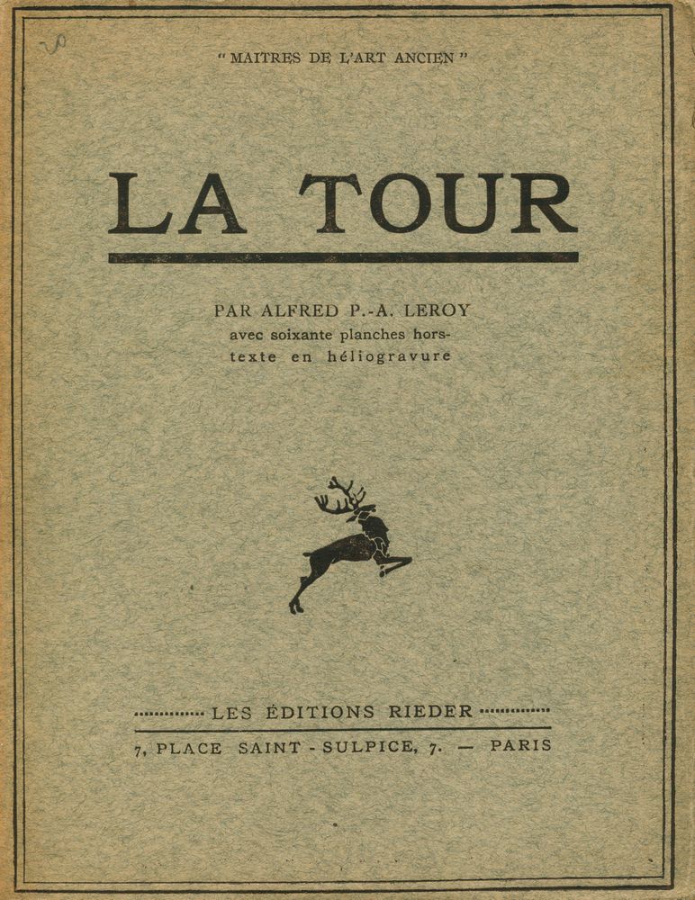 『MAITRES DE L'ART ANCIEN : MAURCE - QUENTIN DE LA TOUR』 1