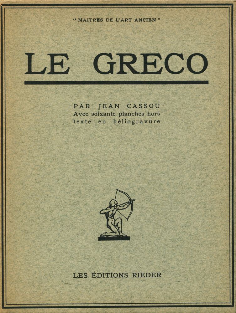 『MAITRES DE L'ART ANCIEN : LE GRÉCO』 1