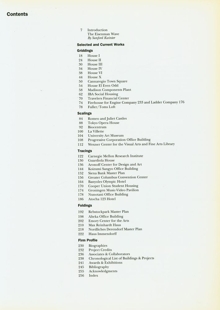 『Eisenman Architects : selected and current work』 2