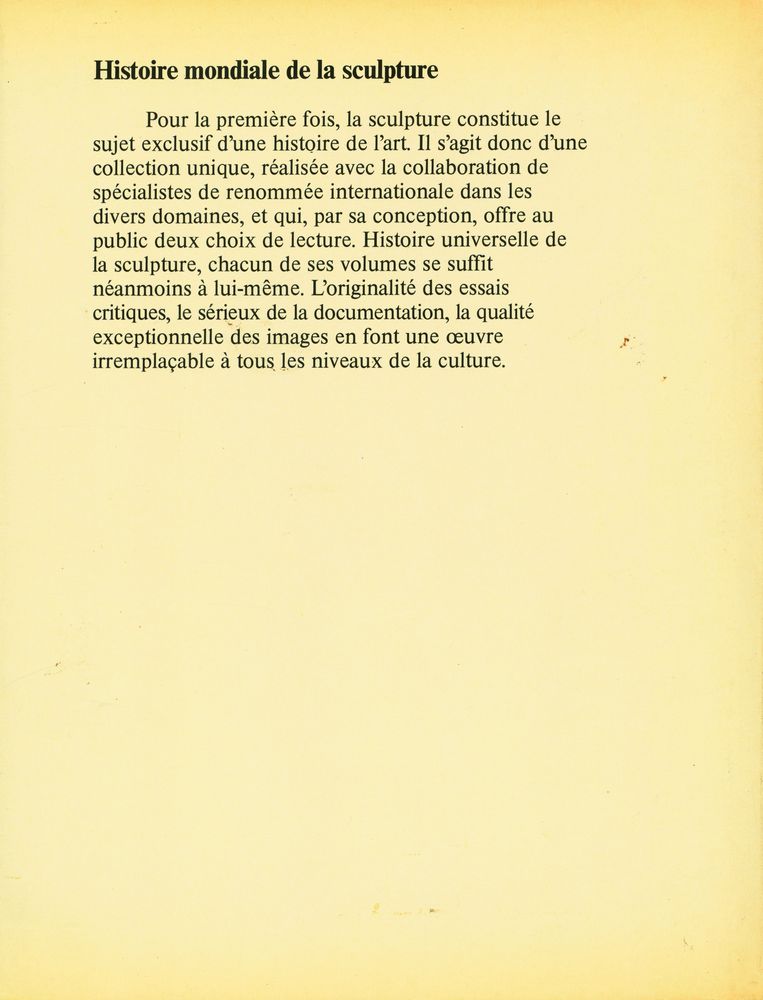 『HISTOIRE MONDIALE DE LA SCULPTURE : ART CONTEMPORAIN』 3