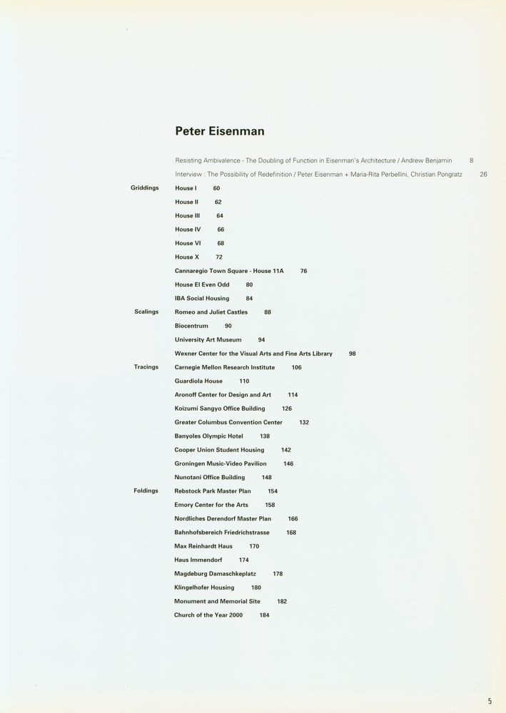 『NEW WORLD ARCHITECT 10 : PETER EISENMAN』 3