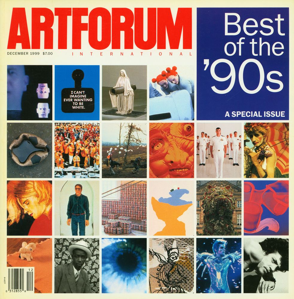 『ARTFORUM INTERNATIONAL』 DECEMBER 1999 XXXVIII No. 4 1