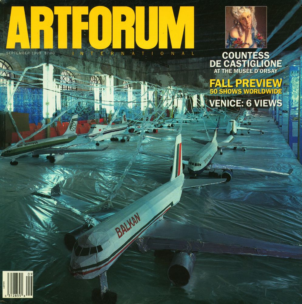 『ARTFORUM INTERNATIONAL』 SEPTEMBER 1999 XXXVIII No. 1 1
