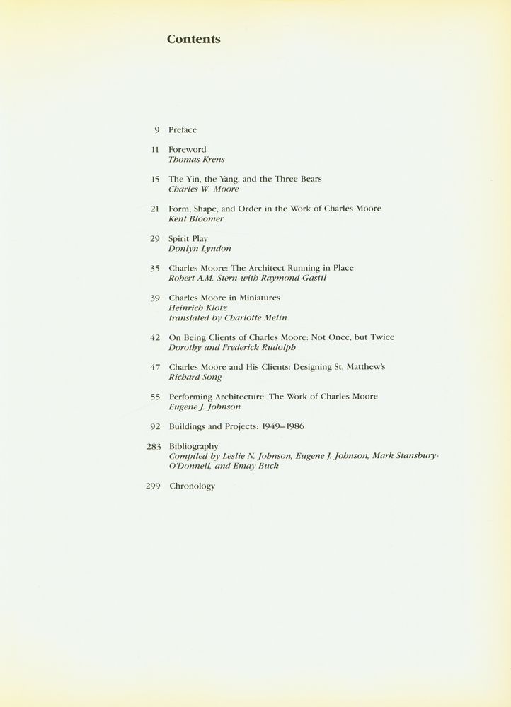 『Charles Moore : buildings and projects 1949 - 1986』 2