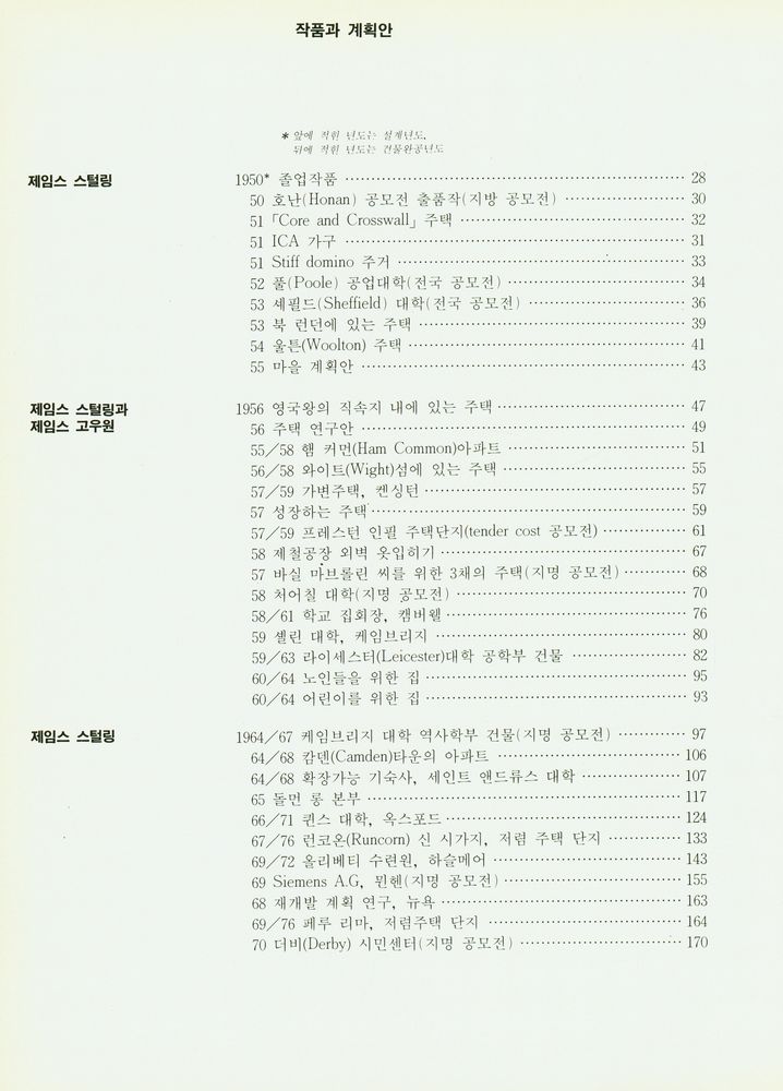 『현대건축가시리즈 - 제임스 스털링』 3