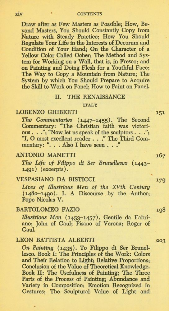 『A Documentary History of Art Volume Ⅰ : The Middle Ages and the Renaissance』 5