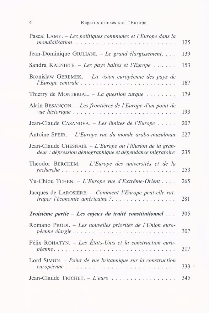 『Regards croisés sur l'Europe』 3