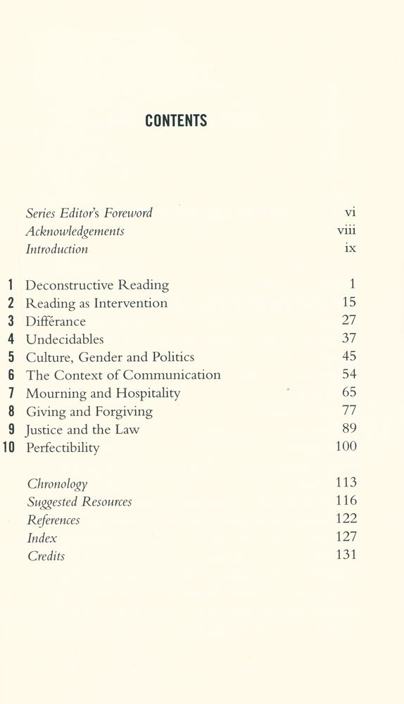 『How to read : Derrida』 2