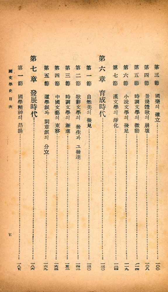 『國文學史(국문학사)』 4