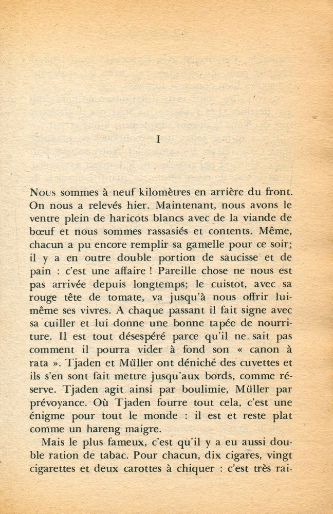 『A l'Ouest rien de nouveau』 2