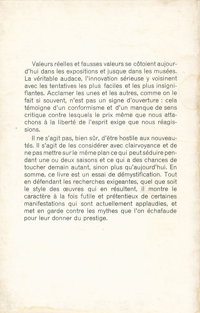 『L'ART ET LE NON - ART』 4