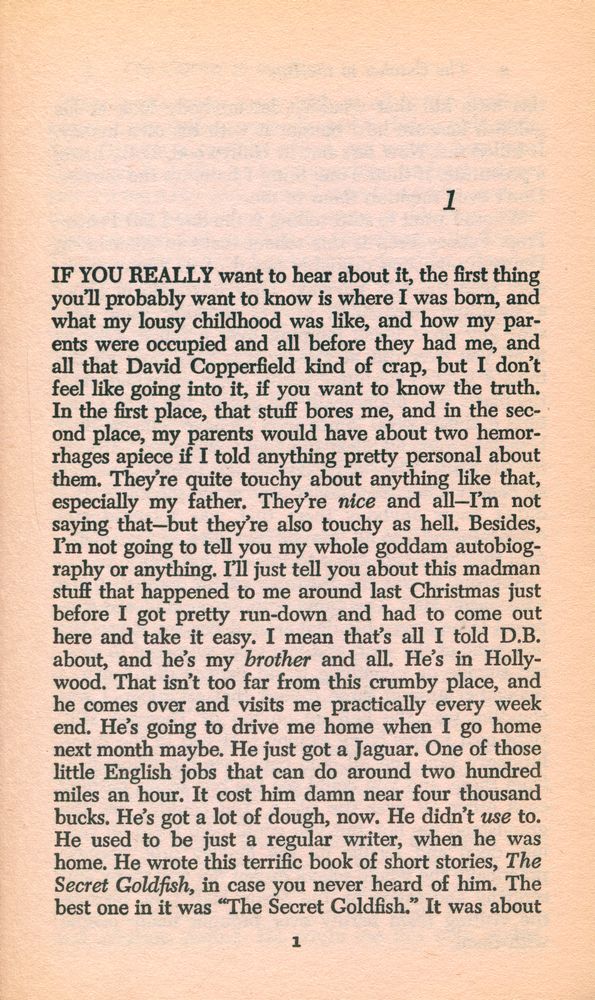 『the CATCHER in the RYE』 2