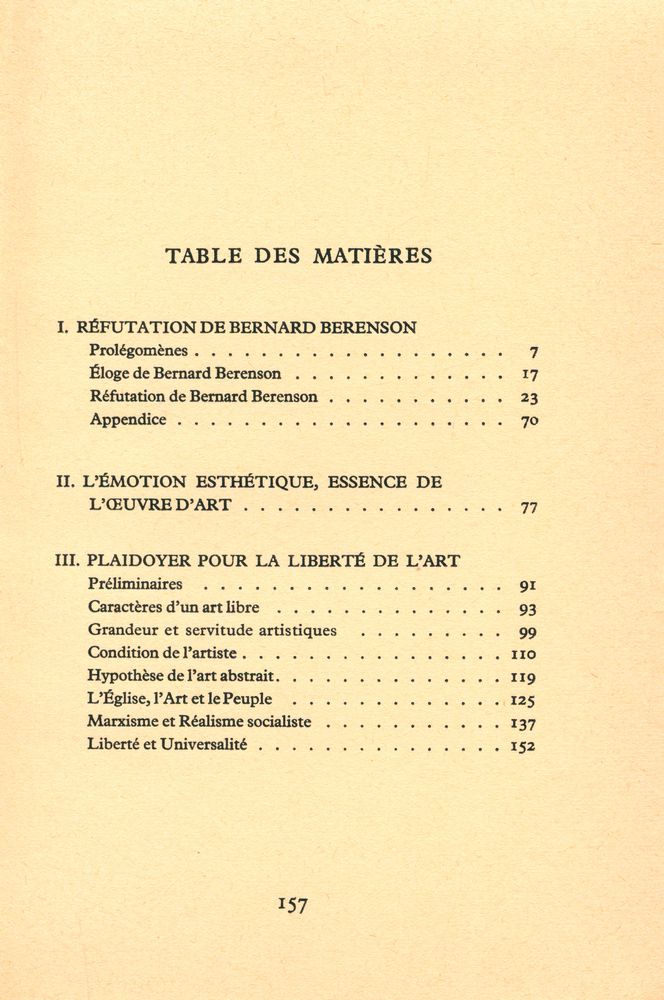 『Réfutation de Bernard Berenson : suivie d'un Plaidoyer pour la Liberté de l'Art』 2