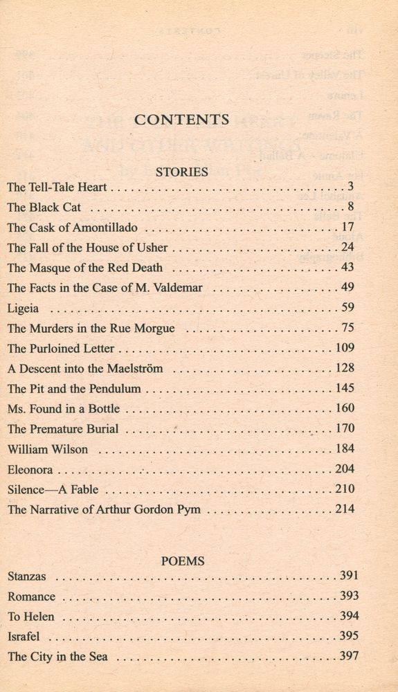 『THE TELL - TALE HEART AND OTHER WRITINGS』 2