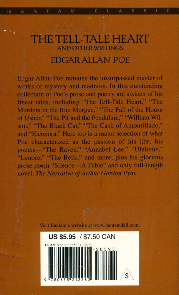 『THE TELL - TALE HEART AND OTHER WRITINGS』 4