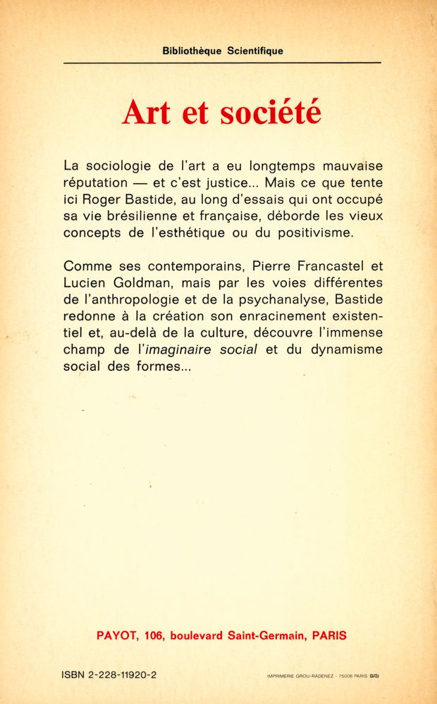 『Art et société』 3