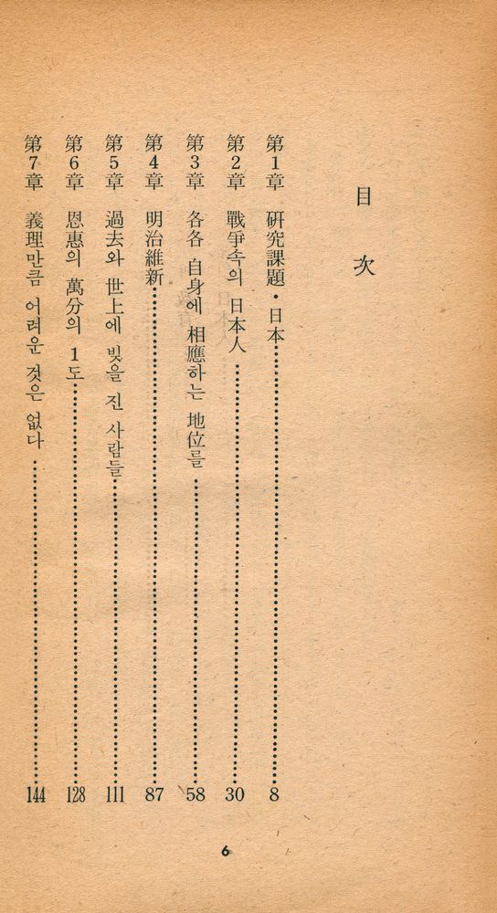 『月刊中央 二月號 附錄 - 現代를 움직이는 「世界의 名著」 2 - 菊花와 칼(월간중앙 이월호 부록 - 현대를 움직이는 「세계의 명저」 2 - 국화와 칼)』 2