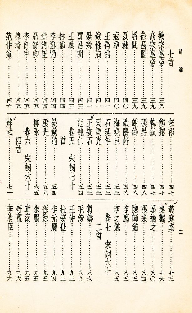 『詞綜 上冊』 3