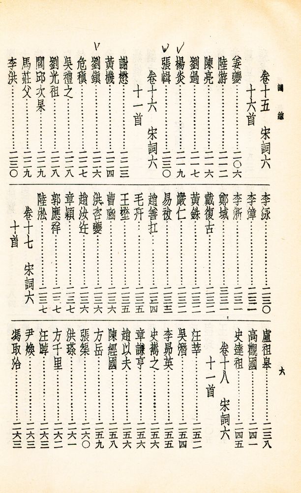『詞綜 上冊』 7