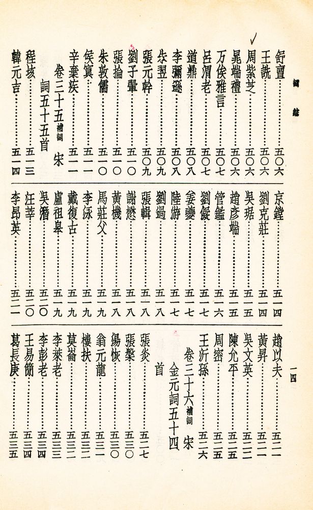 『詞綜 上冊』