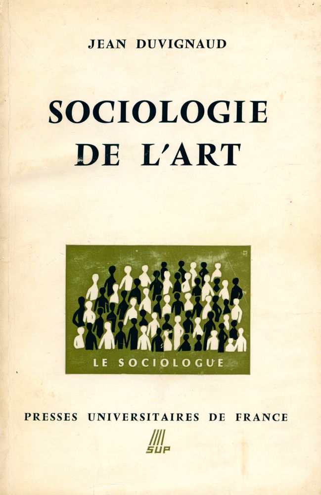 『SOCIOLOGIE DE L'ART』 1