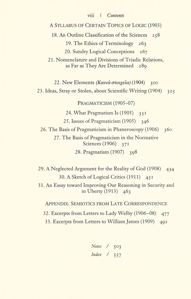 『The Essential Peirce : Selected Philosophical Writings VOLUME 2 (1893 - 1913)』 3