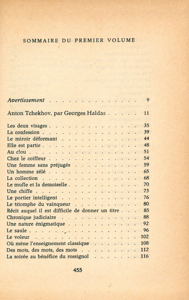 『Nouvelles et Récits 1883 - 1884』 2