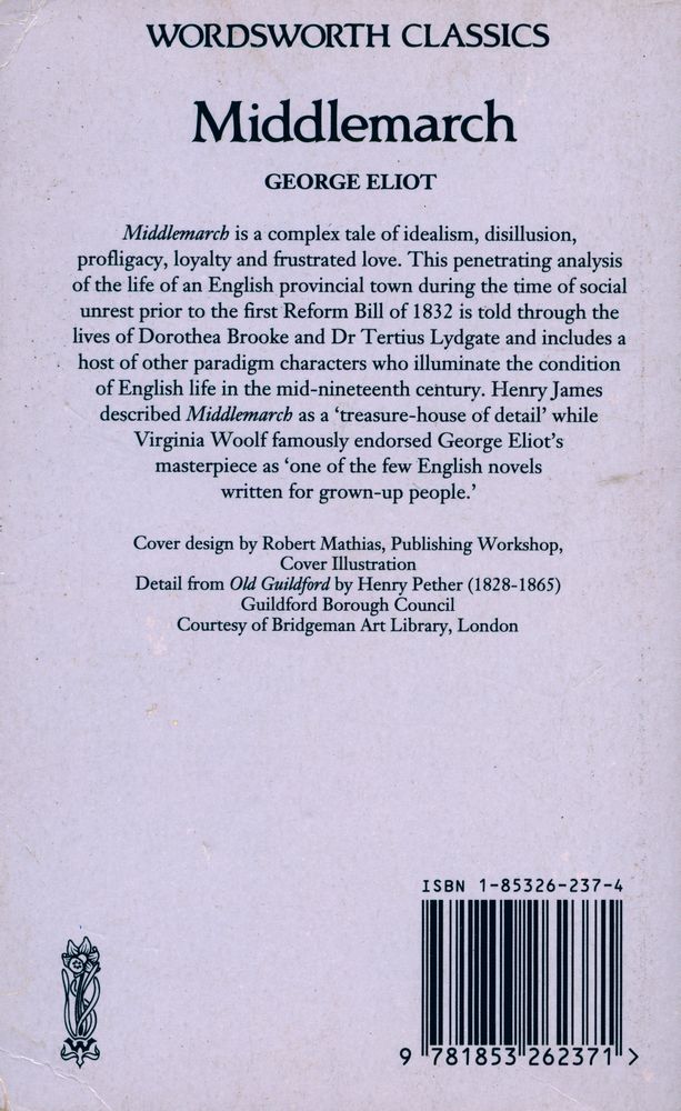 『Middlemarch』 3