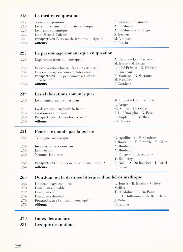 『Littérature du Moyen - Âge au XXe siècle』 5