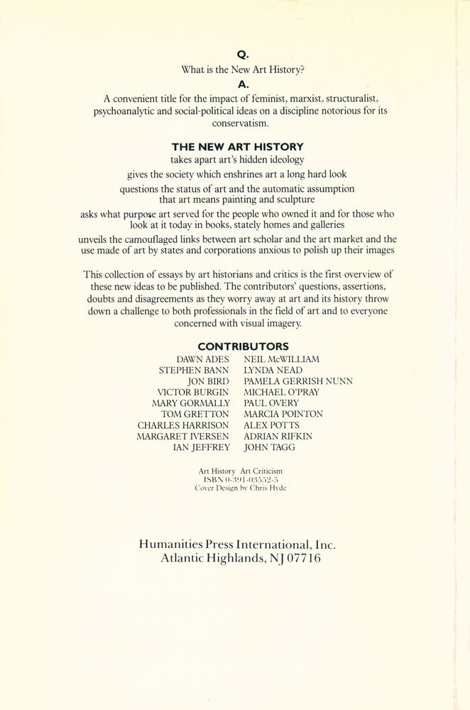 『The New Art History』 3