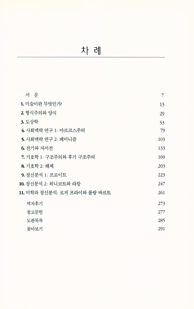 『미술사방법론』 2