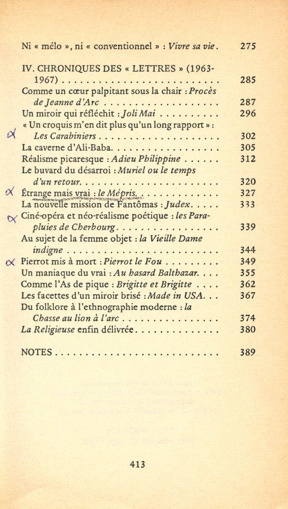 『ECRITS 1 : CHRONIQUES DU CINÉMA FRANÇAIS, 1939 - 1967』 4