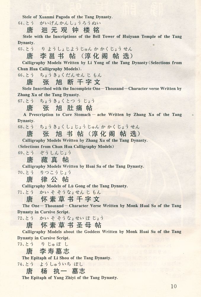 『西安碑林百图集赏』 7