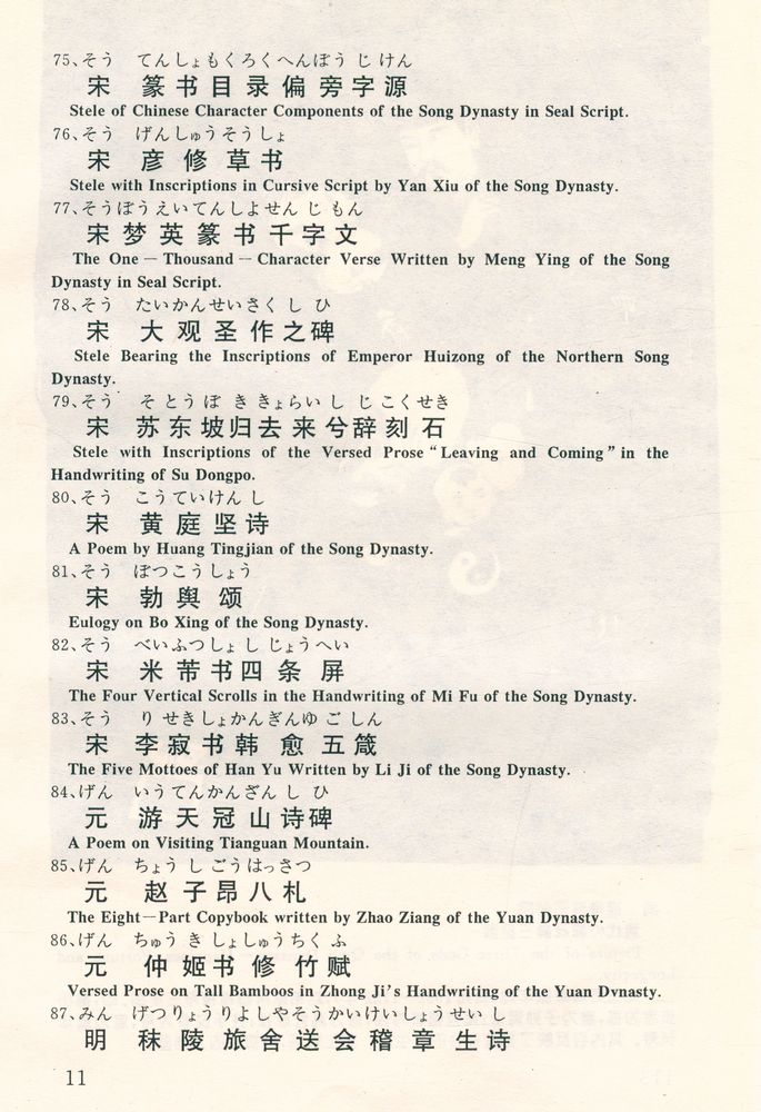 『西安碑林百图集赏』 8