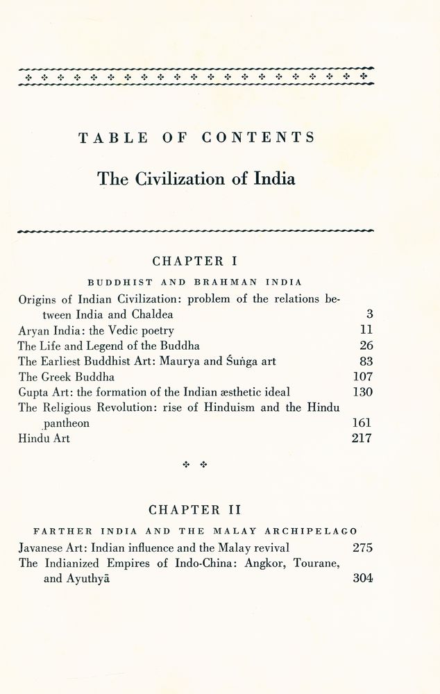 『THE CIVILIZATIONS OF THE EAST : THE CIVILIZATIONS OF INDIA』 2