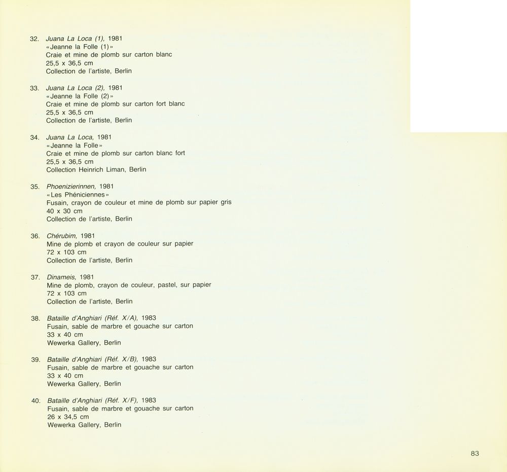 《Wolf Vostell : environnement, vidéo, peintures, dessins, 1977 - 1985》 7