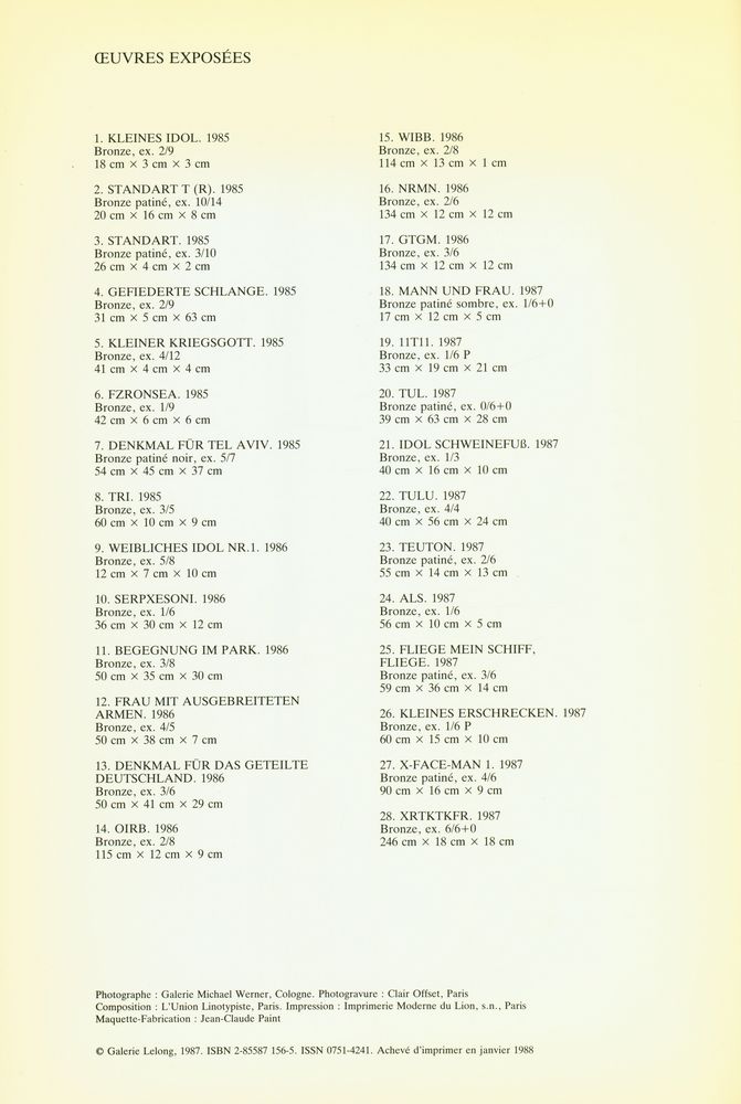 《A.R.PENCK : repères》 3