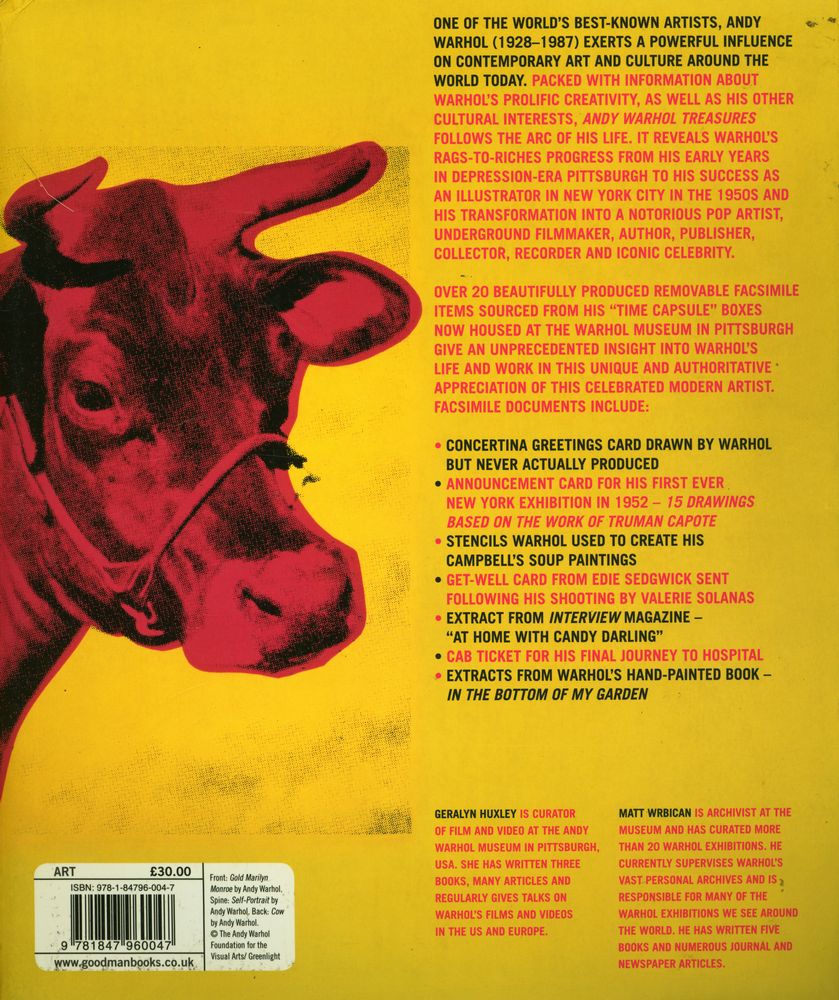 『ANDY WARHOL TREASURES』 3