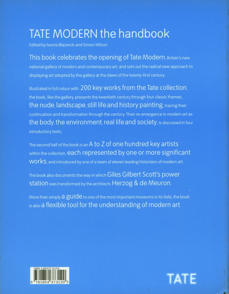 『TATE MODERN : the handbook』 6