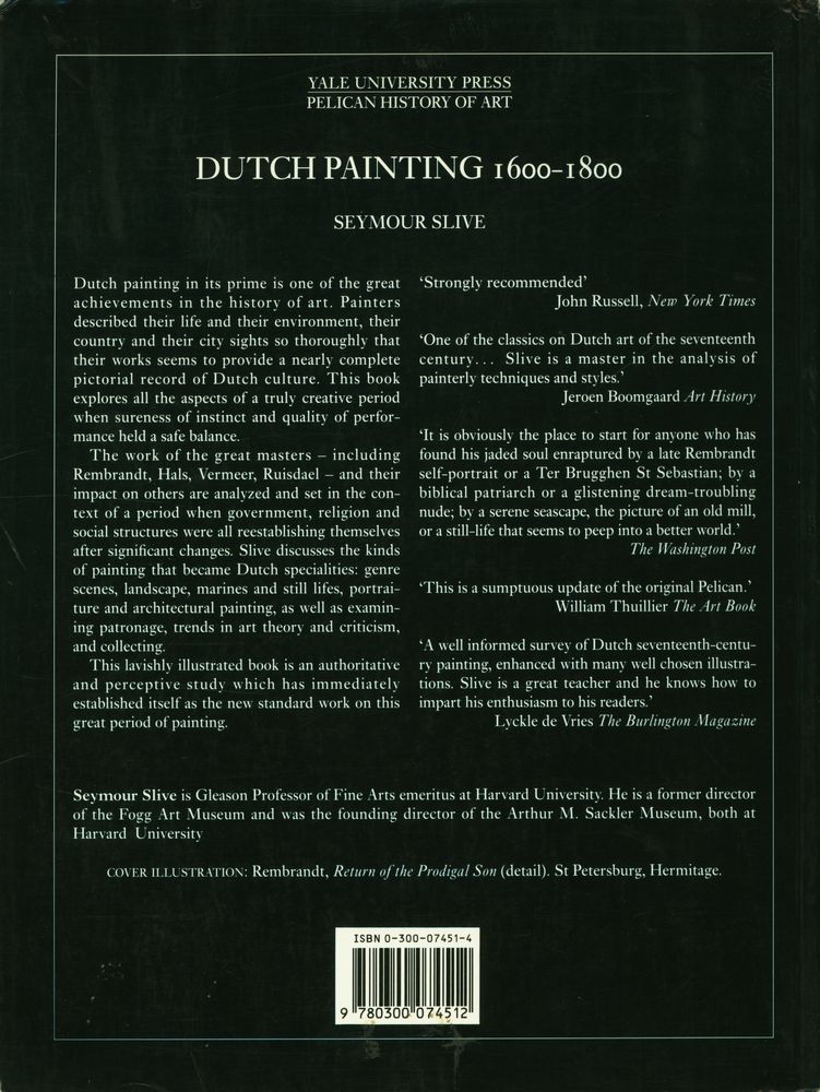 『Dutch Painting 1600 - 1800』 4