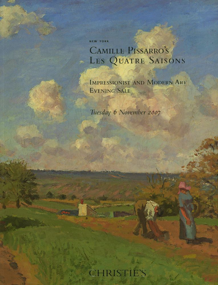 《CAMILLE PISSARRO'S LES QUATRE SAISONS : IMPRESSIONIST AND MODERN ART EVENING SALE》 1