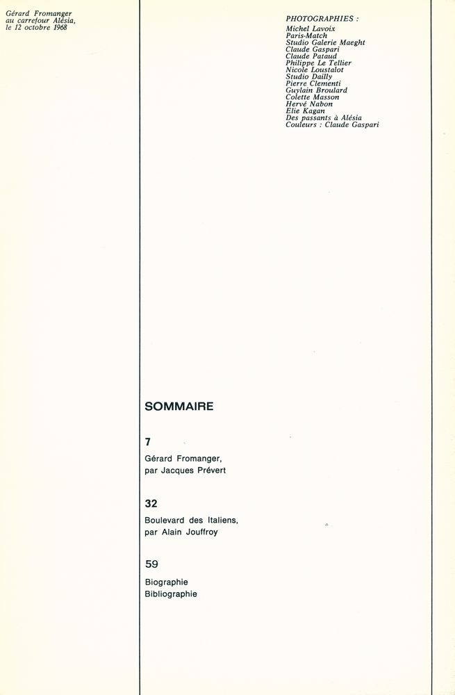 『fromanger : BOULEVARD DES ITALIENS』 2
