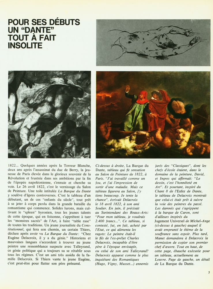 『LES GRANDS DE TOUS LES TEMPS : DELACROIX』 2