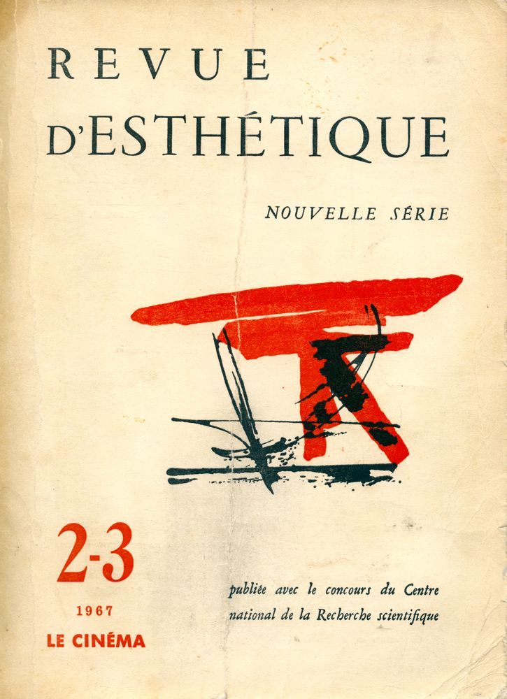 『REVUE D'ESTHÉTIQUE Nouvelle Serie』 2 - 3 1967 1
