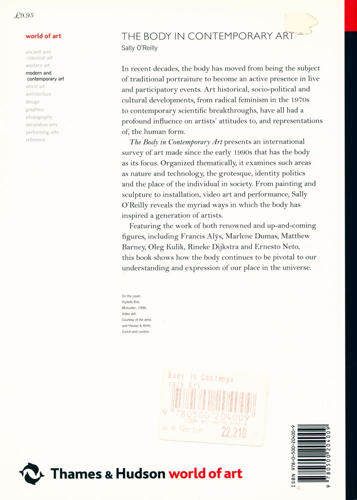 『THE BODY IN CONTEMPORARY ART』 3