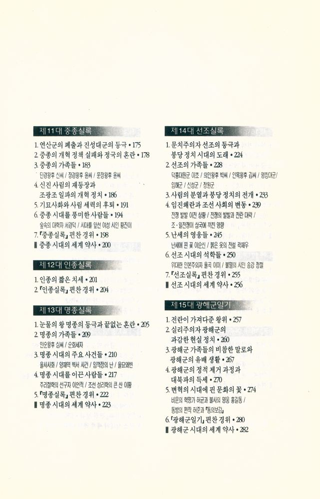 『한권으로 읽는 조선왕조실록』 4