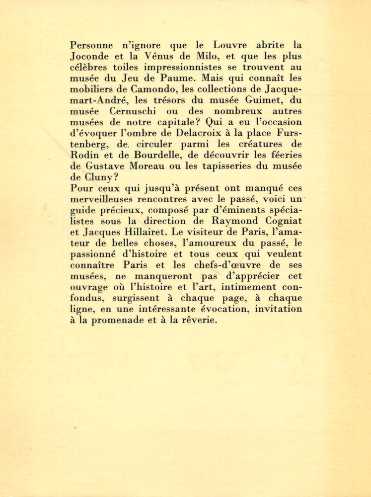 『LES MUSÉES D'ART DE PARIS』 4