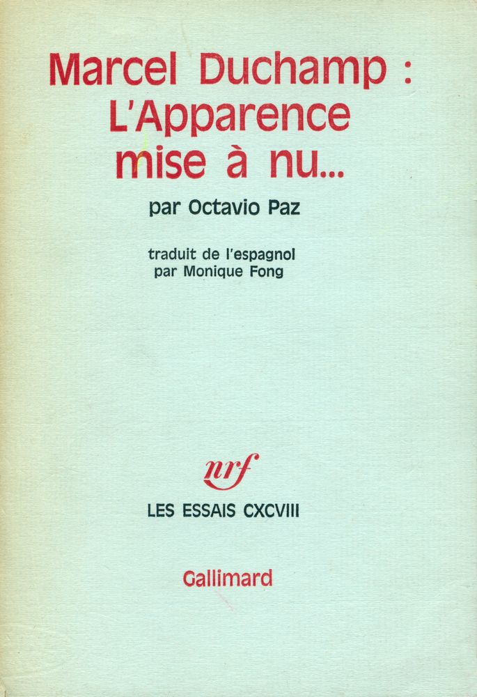 『Marcel Duchamp : L'Apparence mise à nu…』 1