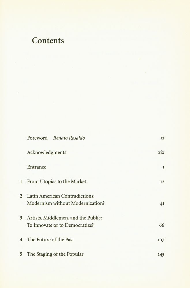 『Hybrid cultures : strategies for entering and leaving modernity』 2