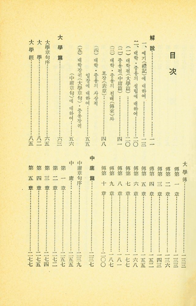 『大學 · 中庸(대학 · 중용)』 2